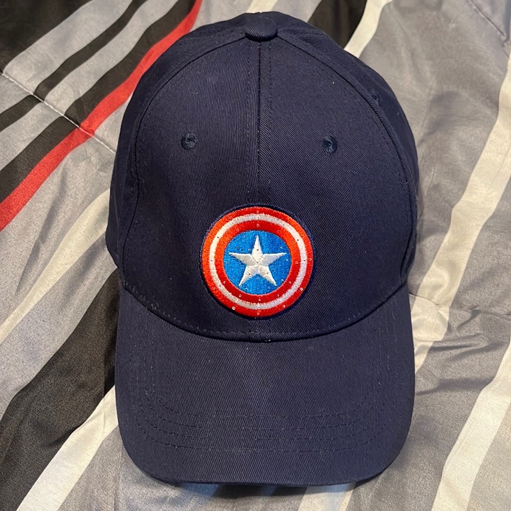 Captain America Light Up (several modes) adjustable hat